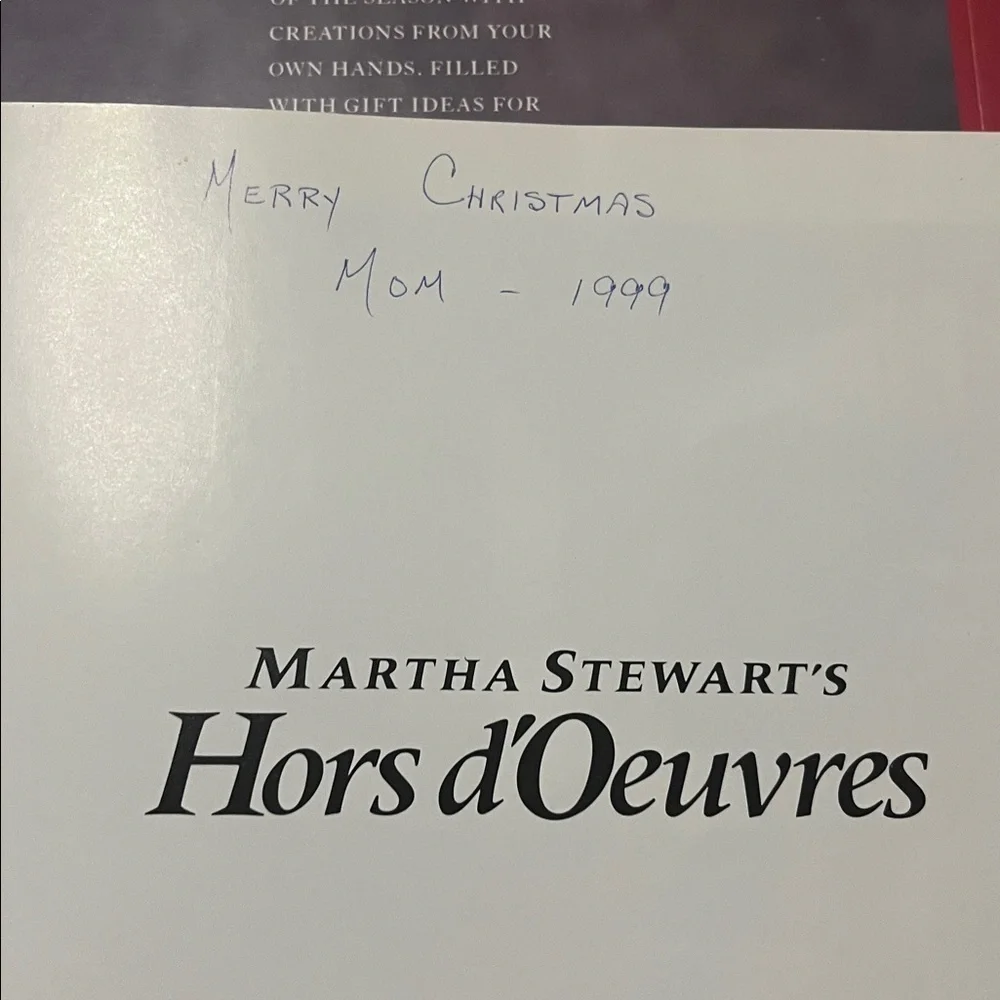 Vintage Martha Stewart Cookbooks and Living